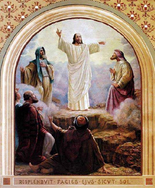 Benedito Calixto Transfiguration of Christ Germany oil painting art